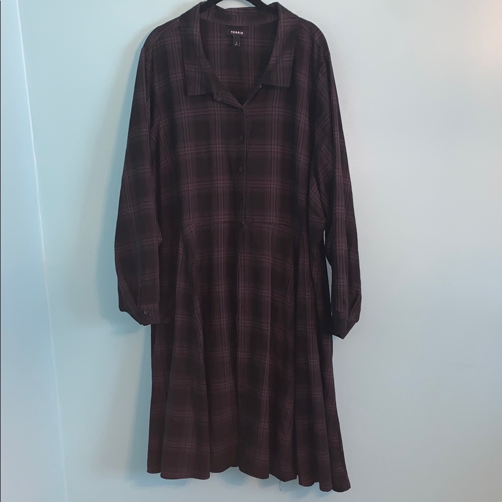 Torrid Black Tunic Top